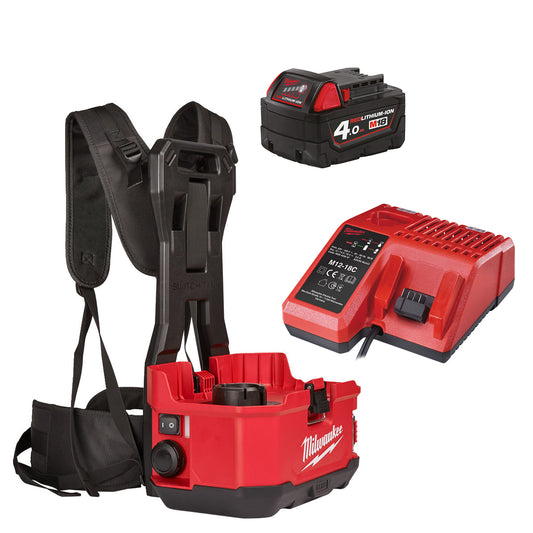 Milwaukee Akku-Rucksack-Sprühgerät BPFPH-401 M18™ SWITCH TANK™