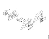 STIHL 1207-642-1310 Kettenrad 3/8" 8Z positie 9 technische tekening