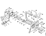STIHL 1110-021-9000 Klemmstück positie 28 technische tekening