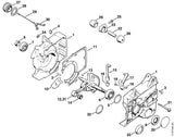 STIHL 1111-029-0501 Dichtung positie 11 technische tekening