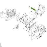 STIHL 1121-021-1102 Deckel positie 10 technische tekening