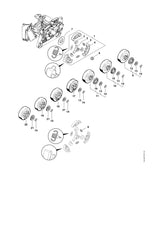 STIHL 1122-162-1000 Abdeckscheibe 52 mm positie 7 technische tekening