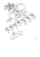 STIHL 1122-640-3204 Ölpumpe (Hub 0,9 mm) positie 1 technische tekening