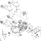 STIHL 1123-790-9901 Ringpuffer positie 8 technische tekening