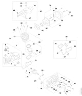 STIHL 1124-007-1600 Dichtungssatz positie 50 technische tekening
