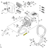 STIHL 1127-120-0604 Vergaser HD-18D positie 15 technische tekening