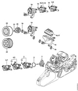STIHL 1143-141-0901 Filterboden positie 18 technische tekening