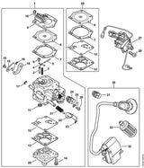 STIHL 1144-007-1801 Reparatursatz M-Tronic positie 30 technische tekening
