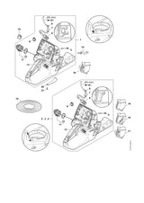 STIHL 1144-141-8600 Impulsschlauch positie 14 technische tekening