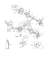 STIHL 1146-145-8100 Hutze positie 31 technische tekening