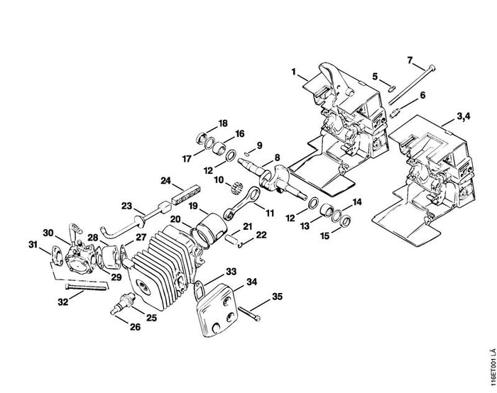 STIHL 9462-650-0900 Sprengring DIN73130-A9x0,8 positie 22 technische tekening