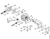 STIHL 1127-121-5602 Festdüse 0.58 positie 33 technische tekening