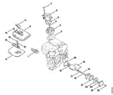 STIHL 1120-649-1101 Dichtung positie 20 technische tekening