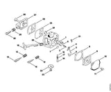 STIHL 1120-122-6200 Leerlaufanschlagschraube positie 30 technische tekening
