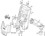 STIHL 4768-798-1900 Führung positie 9 technische tekening