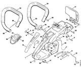STIHL 1118-432-2200 Sechskantmutter M12 positie 32 technische tekening