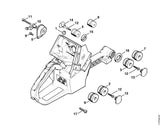 STIHL 1124-790-9900 Ringpuffer positie 2 technische tekening
