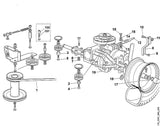 STIHL 9007-319-1880 Sechskantschraube M8x35 positie 4 technische tekening