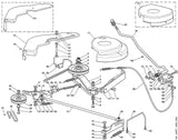 STIHL 6125-700-4401 Verstellstück positie 24 technische tekening