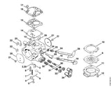 STIHL 1124-121-2700 Kappe positie 33 technische tekening