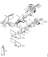 STIHL 9455-621-1920 Sicherungsring DIN471-18x1,2 positie 19 technische tekening