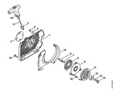 STIHL 1128-084-7802 Segment positie 15 technische tekening