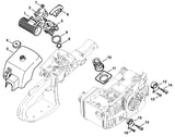 STIHL 1129-120-0654 Vergaser C1Q-S127D positie 5 technische tekening