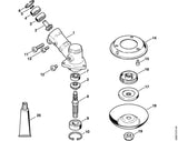 STIHL 9022-341-1230 Schraube IS-M6x8-10.9 positie 12 technische tekening