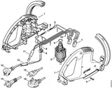 STIHL 4814-600-0804 Motorgehäuse positie 1 technische tekening