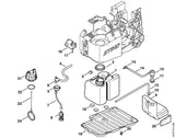 STIHL 4223-350-5803 Tanklüftung positie 13 technische tekening
