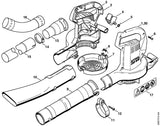 STIHL 4804-706-8000 Schutzgitter positie 7 technische tekening