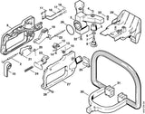STIHL 4226-440-1101 Kurzschließleitung 435 mm positie 16 technische tekening