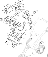 STIHL 9022-341-1355 Schraube IS-M6x26-10.9 positie 27 technische tekening