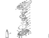 STIHL 4230-649-0300 Dichtung positie 10 technische tekening