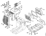 STIHL 4116-141-1102 Einsatz positie 8 technische tekening