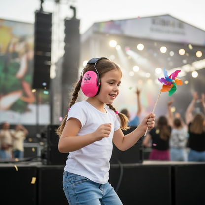3M Peltor Kid Gehörschutz mit Kopfbügel - Rosa