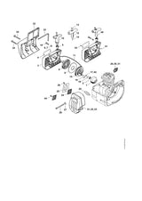 STIHL 9099-021-2330 Blechschraube DIN7971-3,5x6,5 positie 44 technische tekening