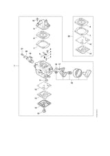 STIHL 0000-121-2300 Halter positie 20 technische tekening