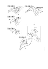 STIHL 0000-007-1902 Satz Schrauben positie 8 technische tekening