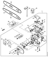STIHL 9075-478-4168 Schraube IS-D5x32 positie 18 technische tekening