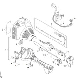 STIHL 4140-182-0800 Sperrhebel positie 6 technische tekening