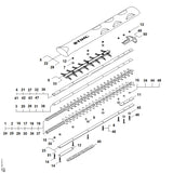 STIHL 4237-740-9502 Schnittschutz T positie 6 technische tekening