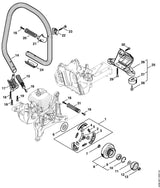 STIHL 0000-036-0210 Ring positie 7 technische tekening