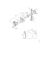 STIHL 9075-478-4186 Schraube IS-D5x40 positie 7 technische tekening