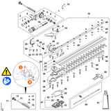 STIHL 9456-621-2660 Sicherring 24x1,2 positie 5 technische tekening