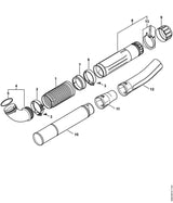 STIHL 9645-945-8821 RDR A 104,37x3,53-NBR70 positie 5 technische tekening