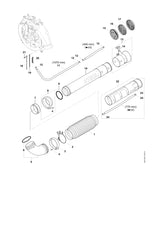 STIHL 9645-945-8535 RDR N 75x5-NBR70 positie 9 technische tekening