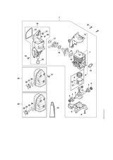 STIHL 1125-034-3001 Verdichtungsring Ø 48x1,2 mm positie 9 technische tekening