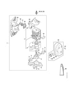 STIHL 9512-003-3141 Nadelkranz 12x16x13 positie 13 technische tekening
