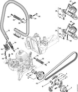 STIHL 1125-162-3202 Mitnehmer positie 2 technische tekening